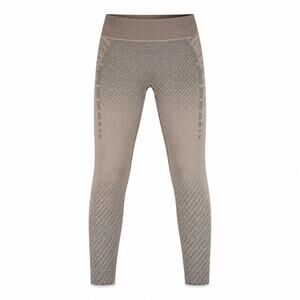 Mono B Seamless Compression Leggings Size Large Taupe Gray